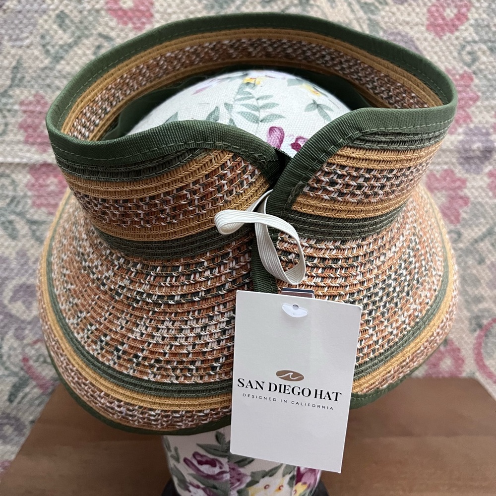 Anthropologie San Diego Hat Co. Ultrabraid Visor - Picture 11 of 14